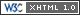 Valid XHTML 1.0